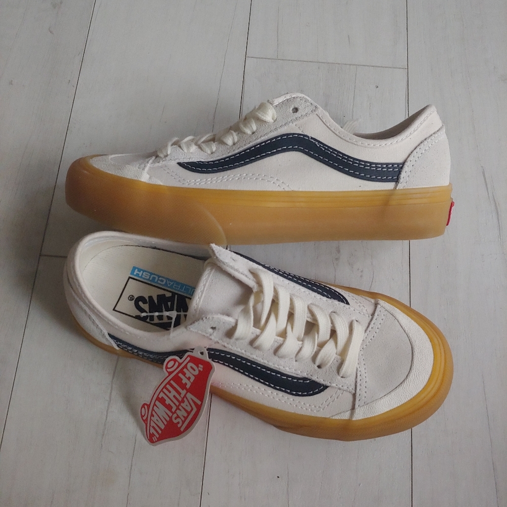 VANS NEW Old Skool Style 36 Decon Marshmallow Gum - Picture 1 of 11